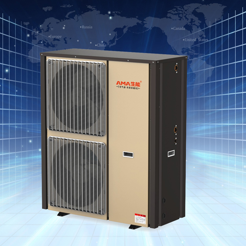 空氣能熱水器可以通地暖